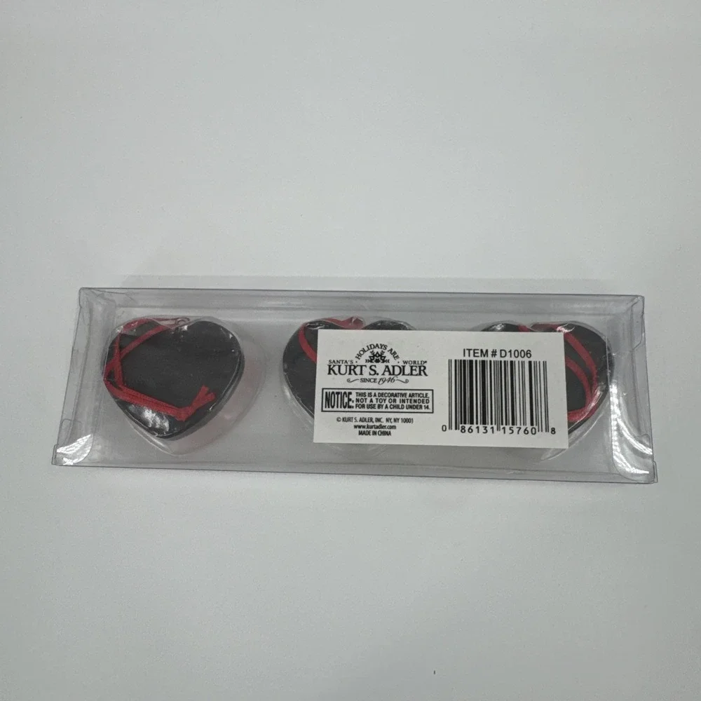 Kurt S. Adler Sweet Shoppe collection fake cake holiday ornaments Gift Tags NEW